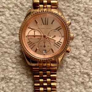Michael Kors Rose Gold Watch